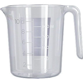 Køkkenchef målekande (1L)