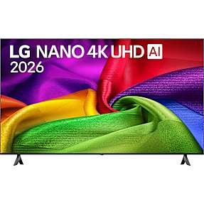LG 65" Nano UHD NU80 4K TV 65NU800 2026