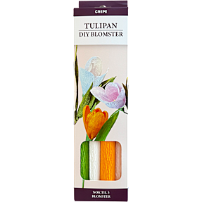 DIY blomster - tulipan
