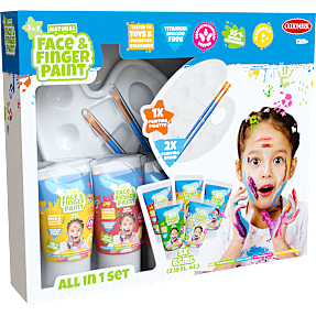 Natural Face & Finger Paint malersæt