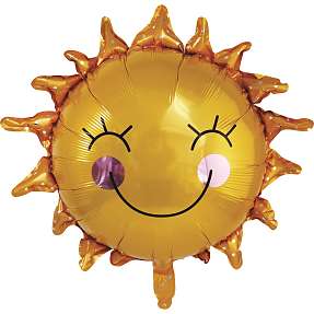 Folieballon Ø:65 cm - Sol