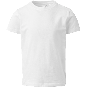 VRS børne T-shirt str. 98/104 - hvid