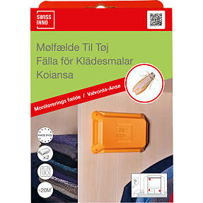 Tøjmølfælde inkl. fermon