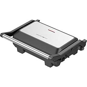 Køkkenchef panini grill - sort/sølvfarvet