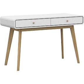 Caitlin skrivebord - hvid