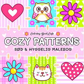 Cozy Pattern - Coloring book Cafe