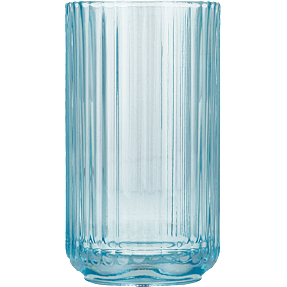 Lyngby vase (15 cm) - lyseblå