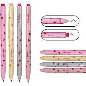 PENfection viskbar twist gel pen - flere varianter - assorteret