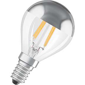 Osram LED kronepære 4W - varmt hvidt lys