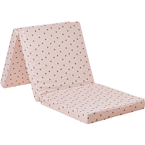 Foldemadras med bier - rosa