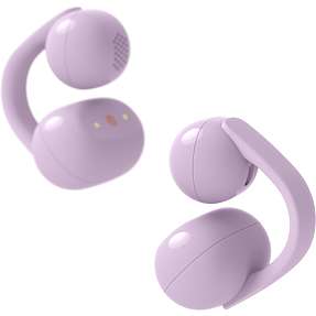 Sony Linkbuds Clip open-ear hovedtelefoner - lilla