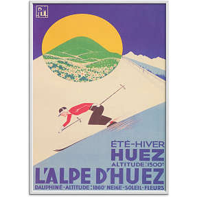 L’aple d’huez - 30x40 cm