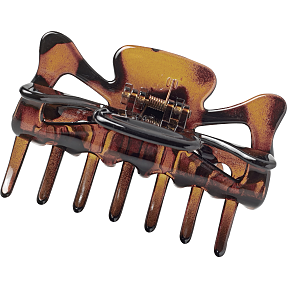 CBYH dame hårklemme  - brun