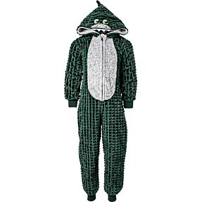 VRS børne heldragt str. 134/140 - grøn