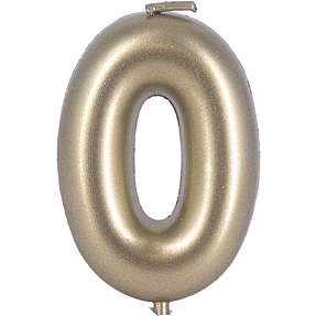 Salling kagelys "0" - Guld