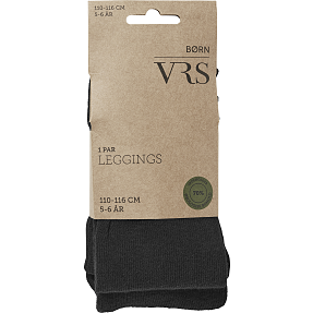 VRS børne leggings str. 5-6 år - sort