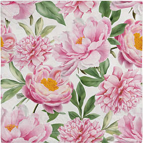 Mønstrede servietter 33x33 cm 20-pak