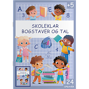 Skoleklar: bogstaver og tal