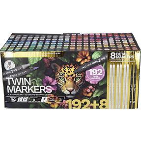 Danpen Twinmarkers 192+8 stk