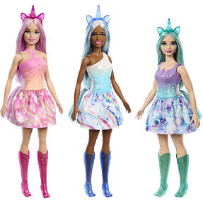 Barbie enhjørningedukke