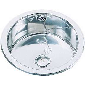 Intra Juvel køkkenvask barents Ø310 mm til nedfældning C313