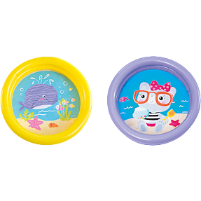 INTEX 2-rings oppustelig babypool 15 liter - assorteret
