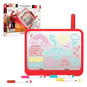 FAO Schwarz Lysende neon tegnebræt