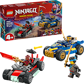 LEGO Ninjago Rogue og Drix i racerbilsduel 71840