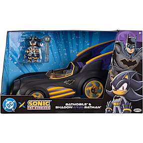 Sonic & DC Shadow og Batmobilen