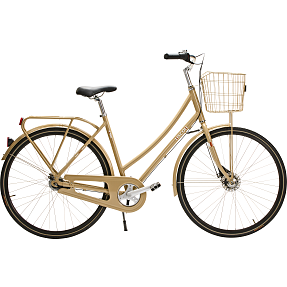 SCO Premium Dutch damecykel 7 gear 28" 2025 - sandfarvet