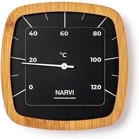 DenForm Sauna termometer - sort aluminium