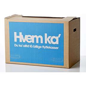 Senior flyttekasse - brun