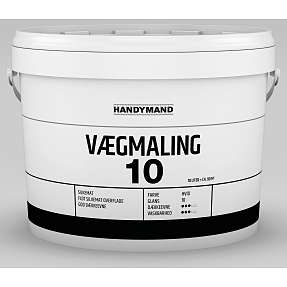 Handymand vægmaling glans 10 10 liter