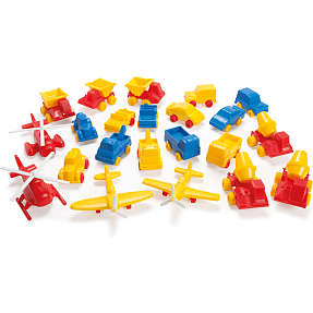 Dantoy Classic køretøjssæt – flere varianter - assorteret