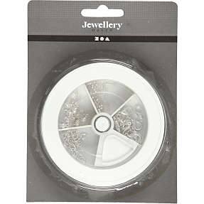 Startsæt med smykkewire forsølvet