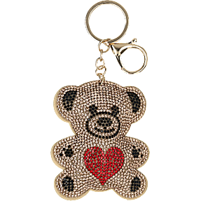 CBYH dame nøglering - brun