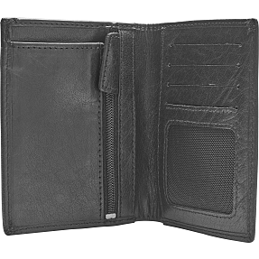 Herre skindpung - sort