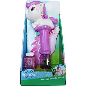 SpinOut sæbeboblestav - enhjørning
