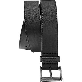 VRS herre læderbælte str. 90 cm - sort