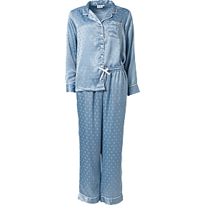VRS dame pyjamas str. S - blå