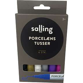 Porcelænstusser - special farver