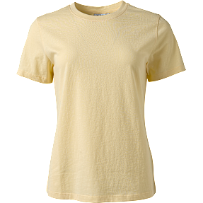 VRS dame T-shirt str. S - gul