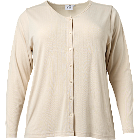 VRS dame cardigan str. 52 - beige