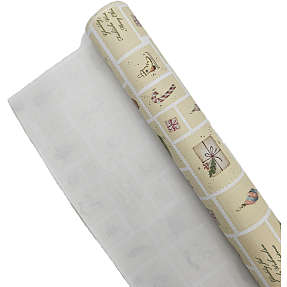 Deluxe gavepapir 57 cm x 5 meter - flere varianter - assorteret