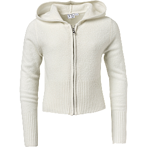 VRS teen cardigan str. 134/140 - hvid