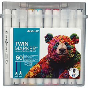 Danpen Twinmarkers 60 stk.
