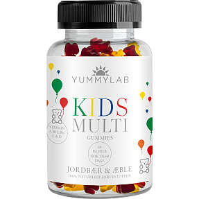 Vitamin vingummi m. jordbær- og æblesmag