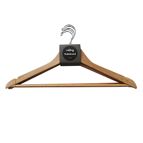 Salling træbøjler 5-pak - træ