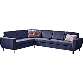 Rom Nordic vendbar hjørnesofa - navy