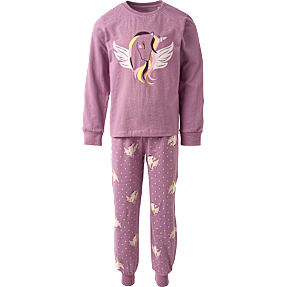 VRS børne pyjamas str. 134/140 - lilla